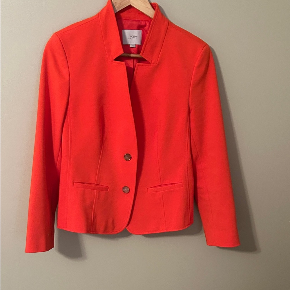 LOFT Orange Women's Blazer